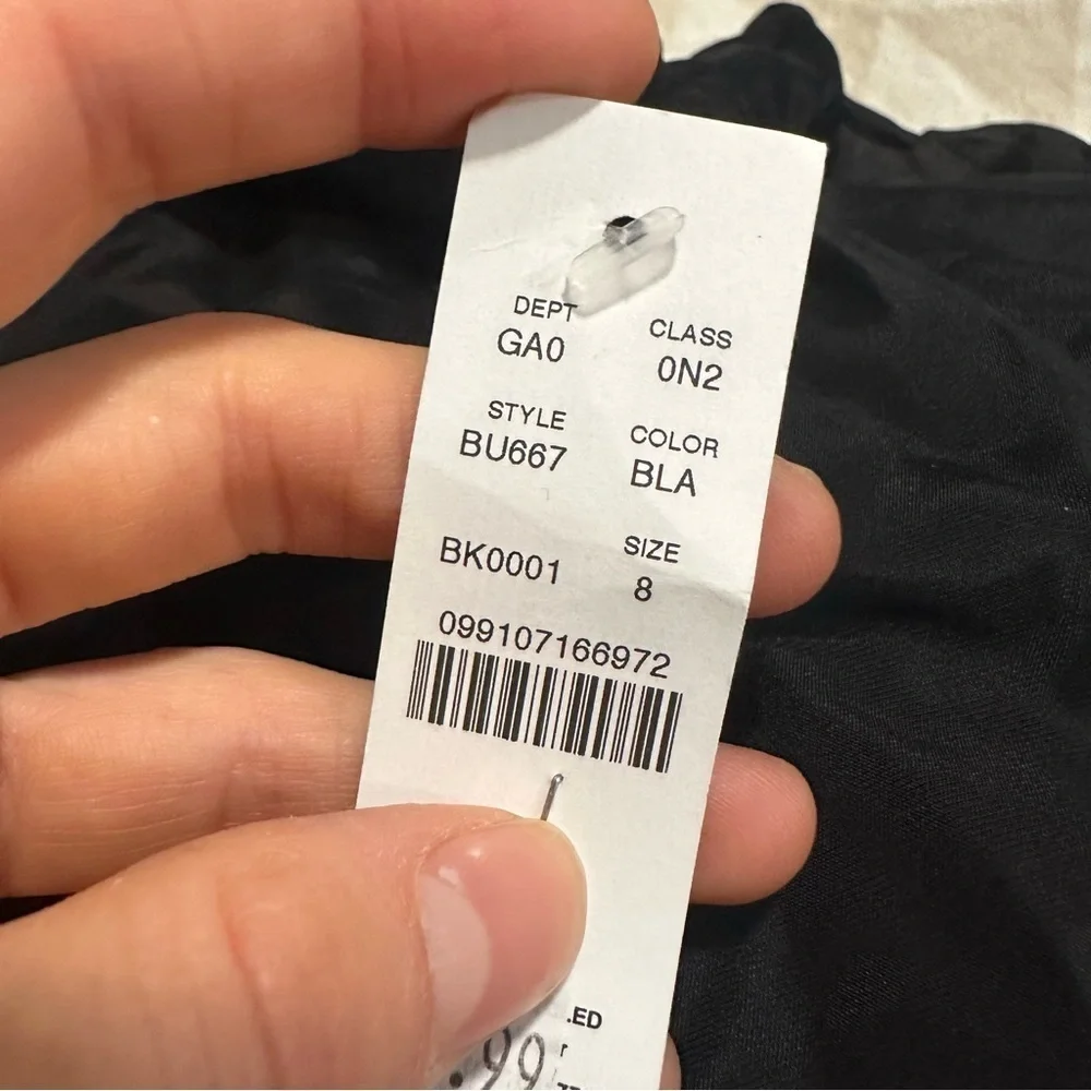 J crew Button-up shirt in sheer organza black